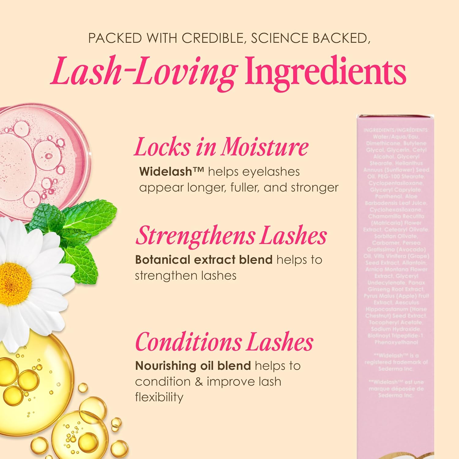 Grande Cosmetics GrandeREPAIR Leave-In Lash Conditioner Strengthens, Softens & Protects with Biotin Peptide & Nourishing Oils- Invisible Formula to Prevent Breakage, Support Healthier Lashes (0.10 oz) - Image 6
