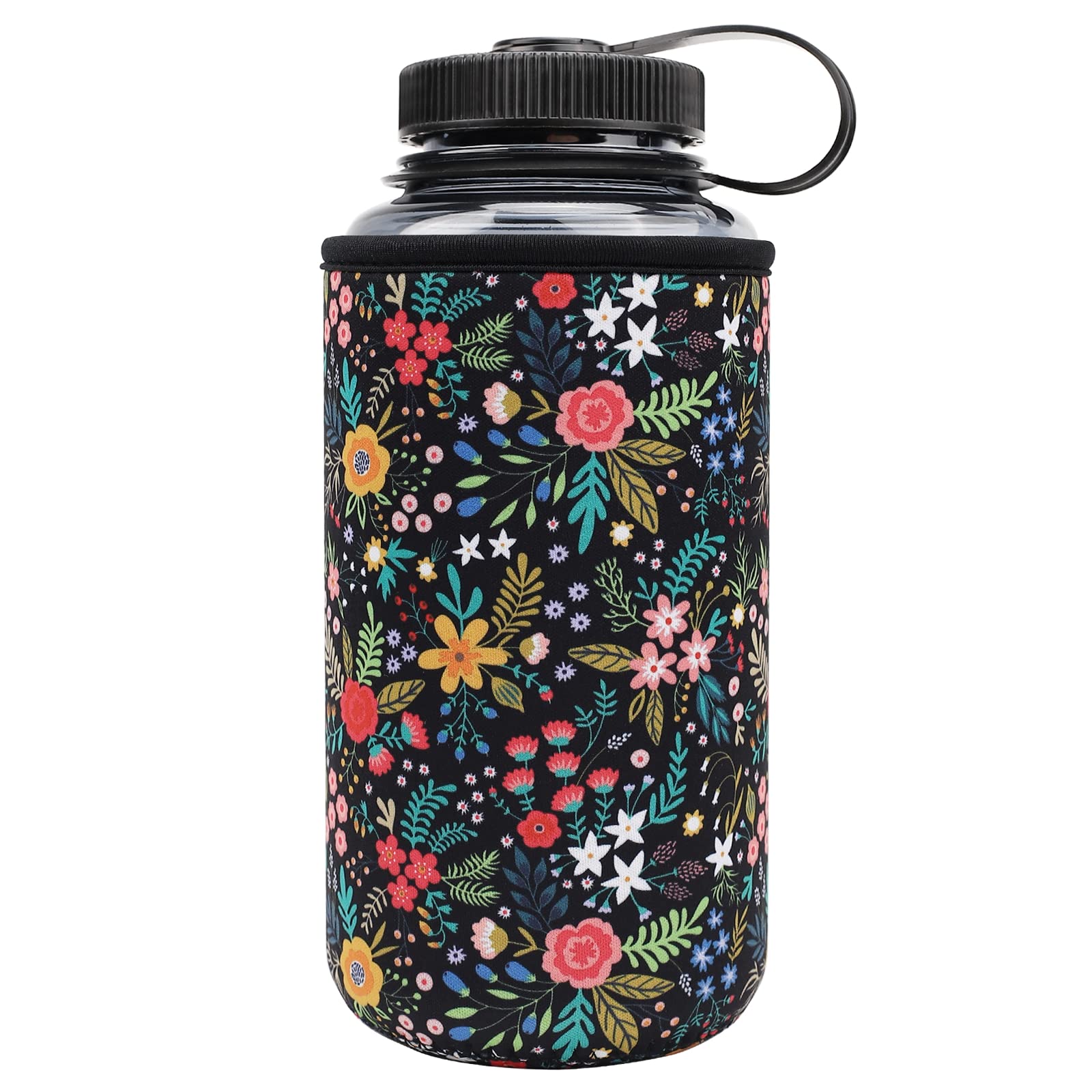 YR Reusable Neoprene Insulator Sleeve Holder for Nalgene Water Bottle, Water Bottle Koozie for Nalgene, Water Bottle Sleeve for Nalgene Water Bottle