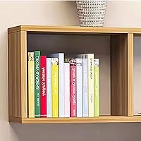 Vista 5 de HM&DX Wooden Floating Shelves for Wall,Modern Wall Mounted Shelfs for Living Room Study Room Office,Wood Display Shelf Shelf Decor(31.5" L x 5.9" W