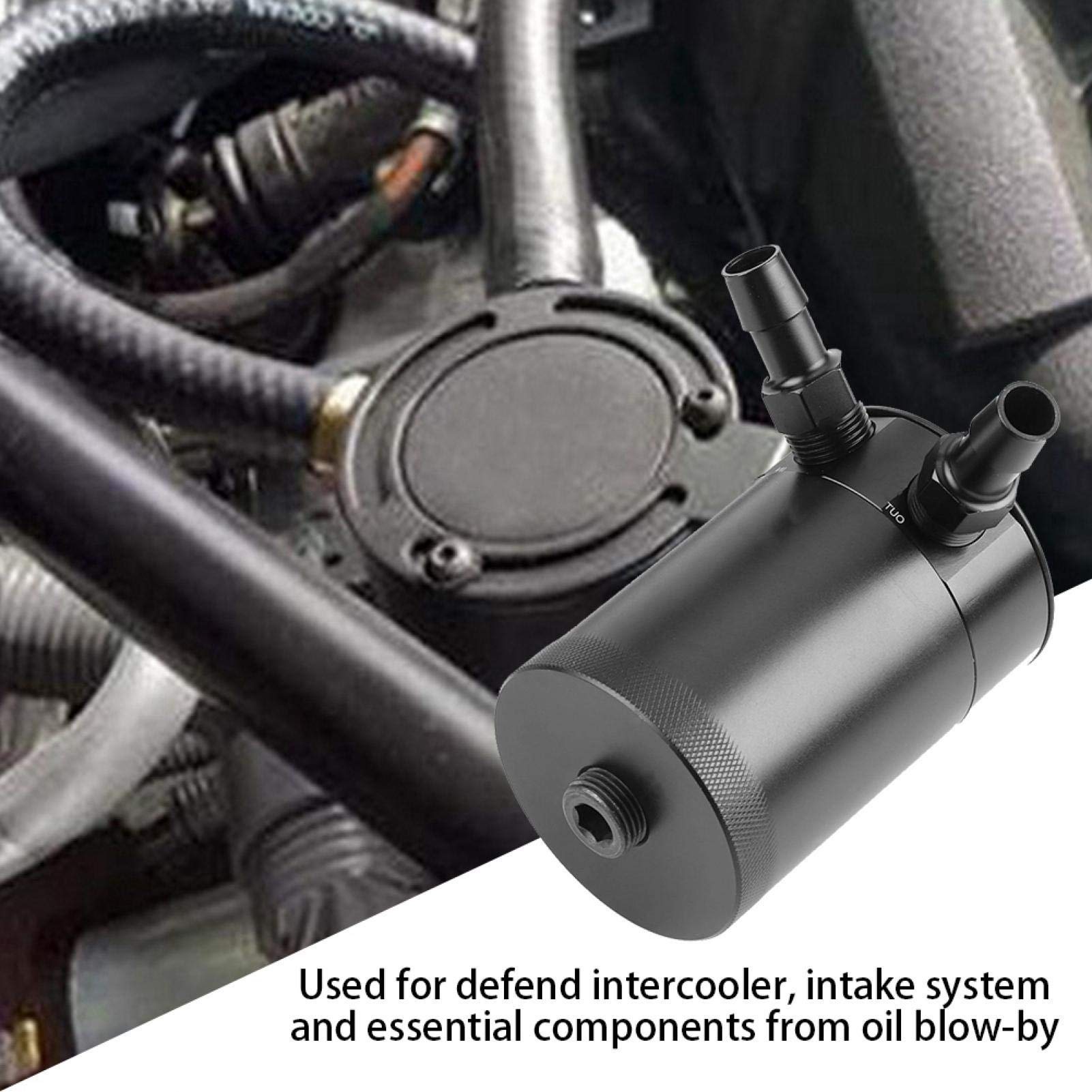 Oil Catch Can Compact Universal para piezas de repuesto para accesorios de coche