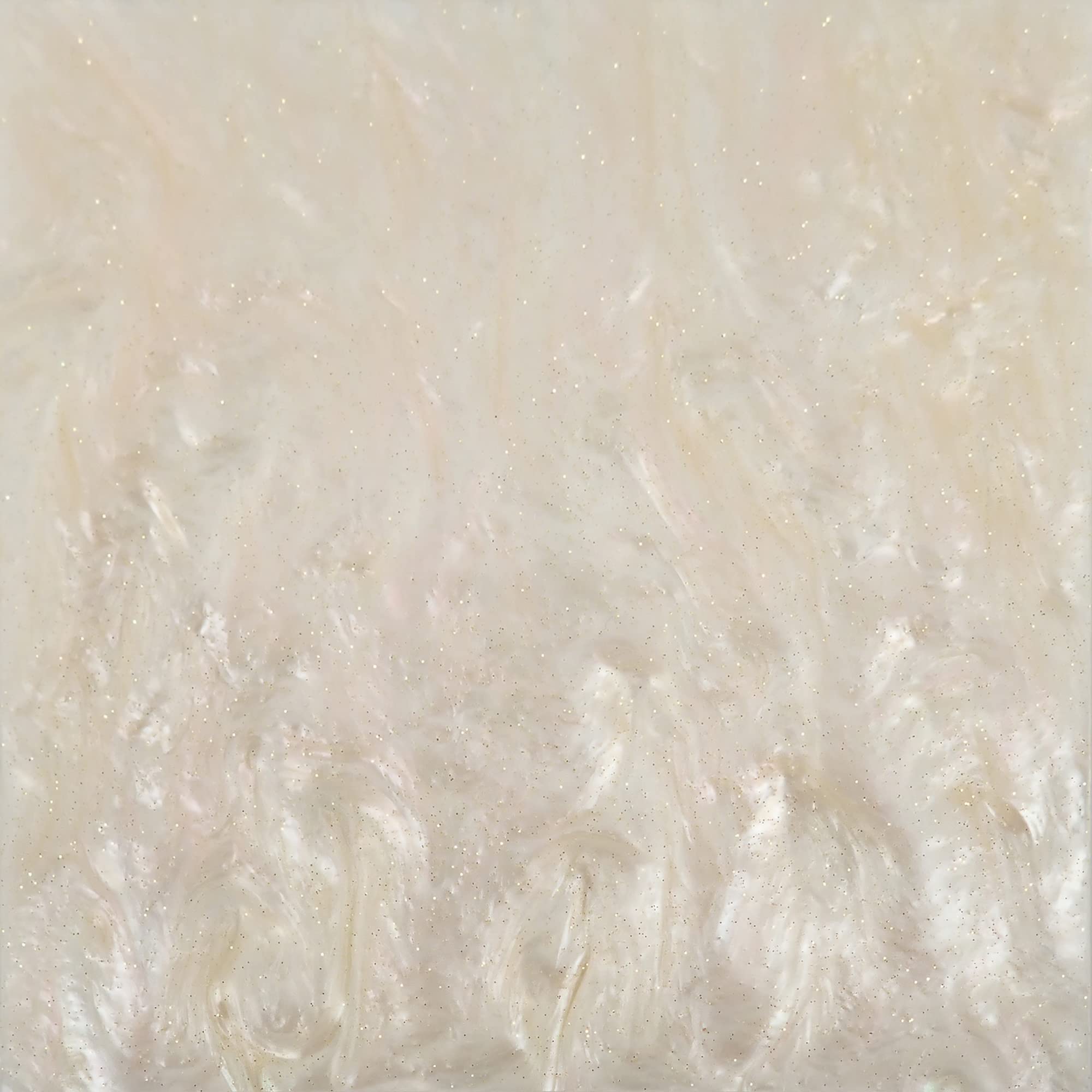 Beige Glittering Pearl Cast Acrylic Sheet, 3mm thick (150x125mm)
