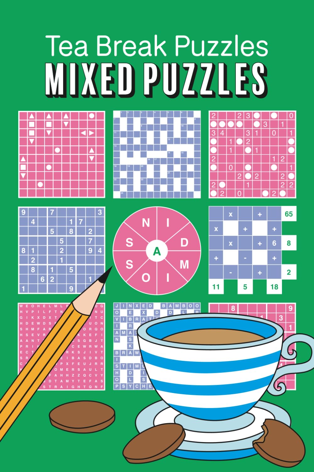 Tea Break Puzzles Mixed Puzzles (Tea Break Puzzle Books)