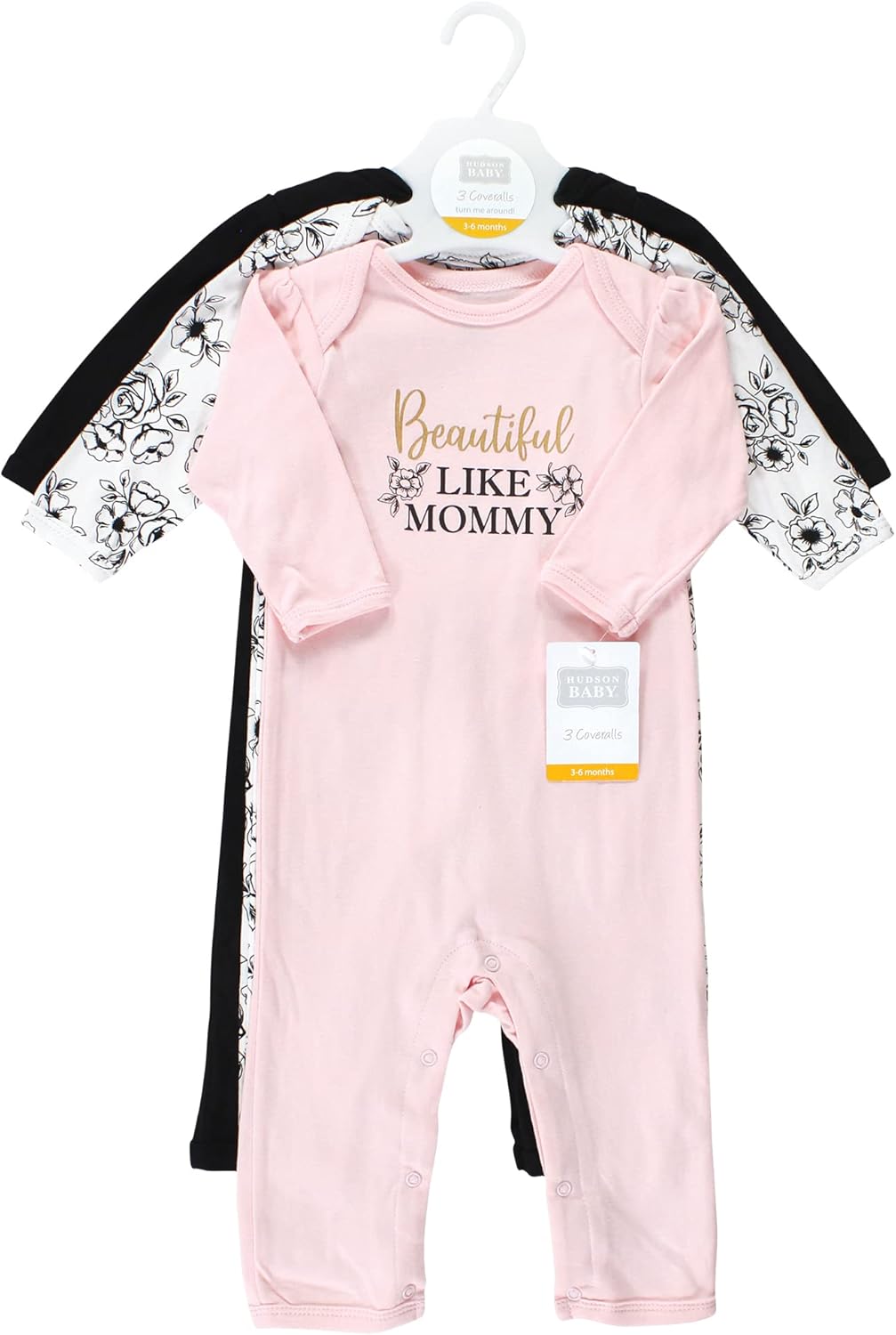 Hudson Baby unisex-child Cotton Coveralls - Image 2