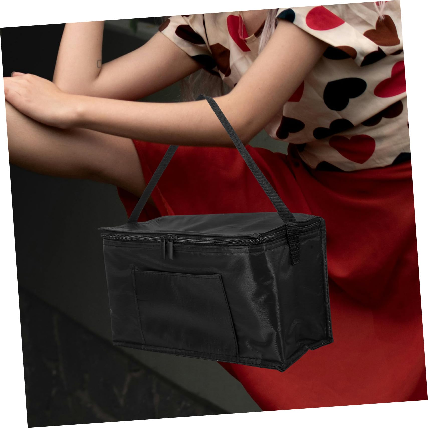 Bolsa Isotérmica Portátil de Oxford Bolsa de Almuerzo Aislada con Asa para Picnic Camping Trabajo y Almacenamiento de Alimentos