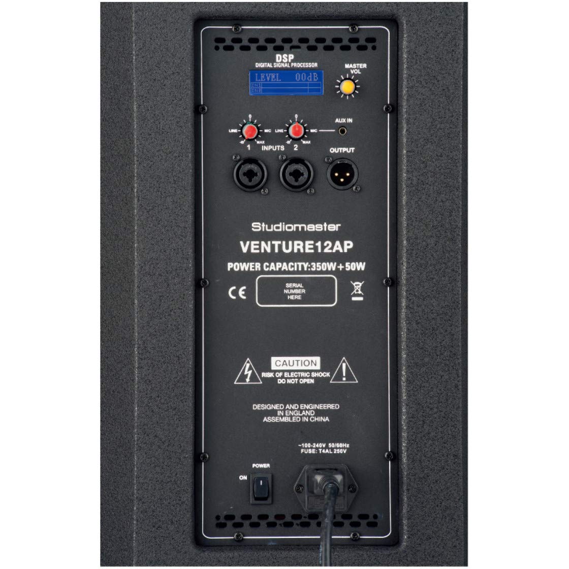 Studiomaster VENTURE 12AP - Enceinte active 12” deux voies