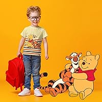 Vista 6 de Winnie The Pooh Graphic - Camiseta (juegos) Tigger Eeyore Piglet Rabbit Roo Kanga Owl Lumpy Kessie Ropa para bebéniños pequeños