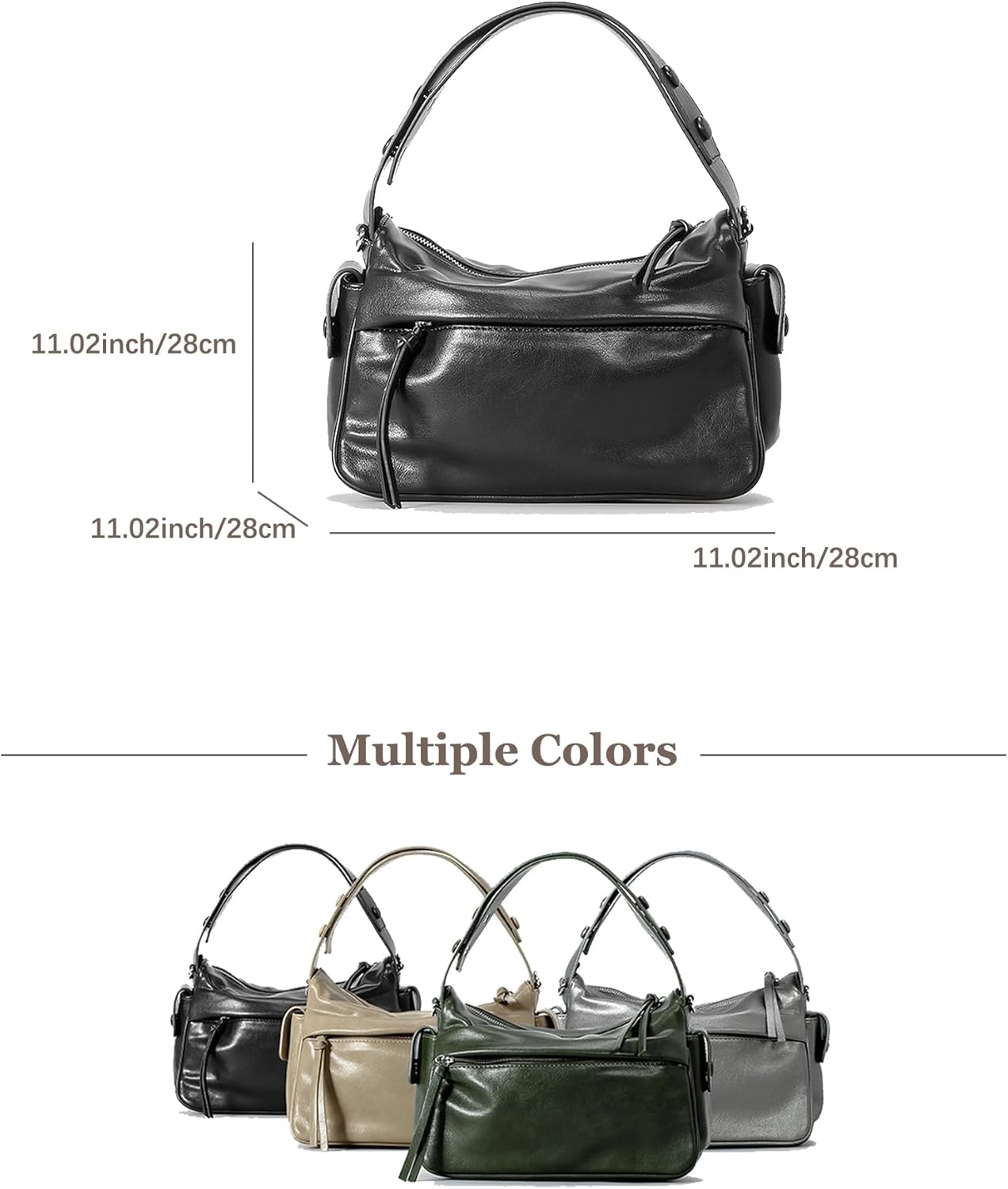 NEWBELLA Women's Lightweight Boston Bag - Stylish Shoulder & Tote Handbag, Convenient Durable Commuter Bag for Daily & Work - Image 7