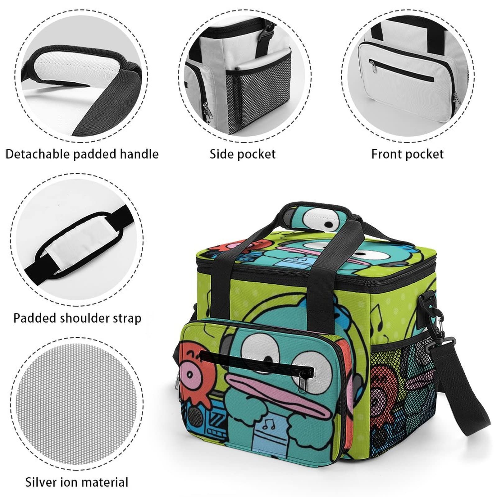 Amazon.co.jp: ハンギョドン.. クーラーボックス 保温 保冷バッグ 軽い