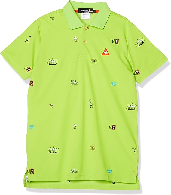 Amazon ルコックスポルティフゴルフ 半袖シャツ Qgmpja メンズ Gr00 グリーン 日本 M 日本サイズm相当 シャツ 通販