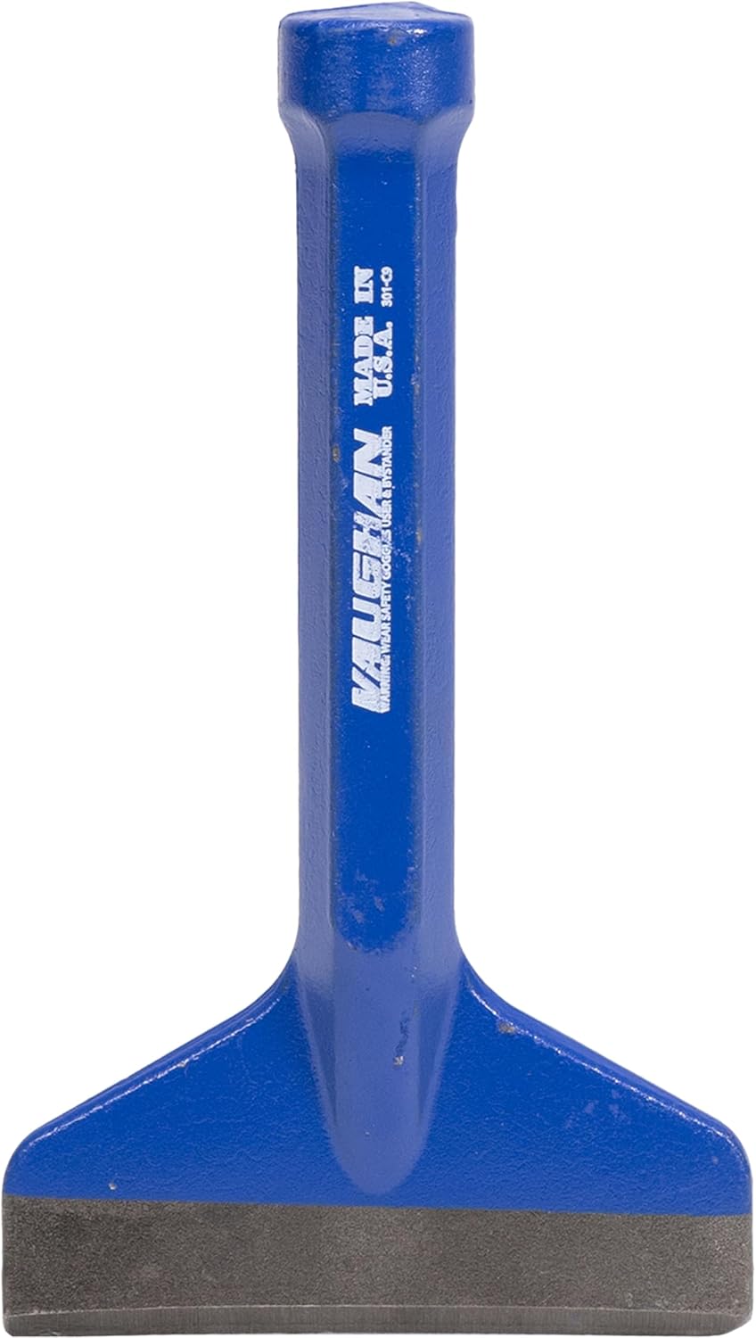VAUGHAN 4 Inch Bricklayer Set, Masonry Chisel, Impact Head, Made in the USA, VN43102