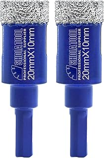 SHDIATOOL Diamond Drill Core Bits 2PC 20mm Tr...,
