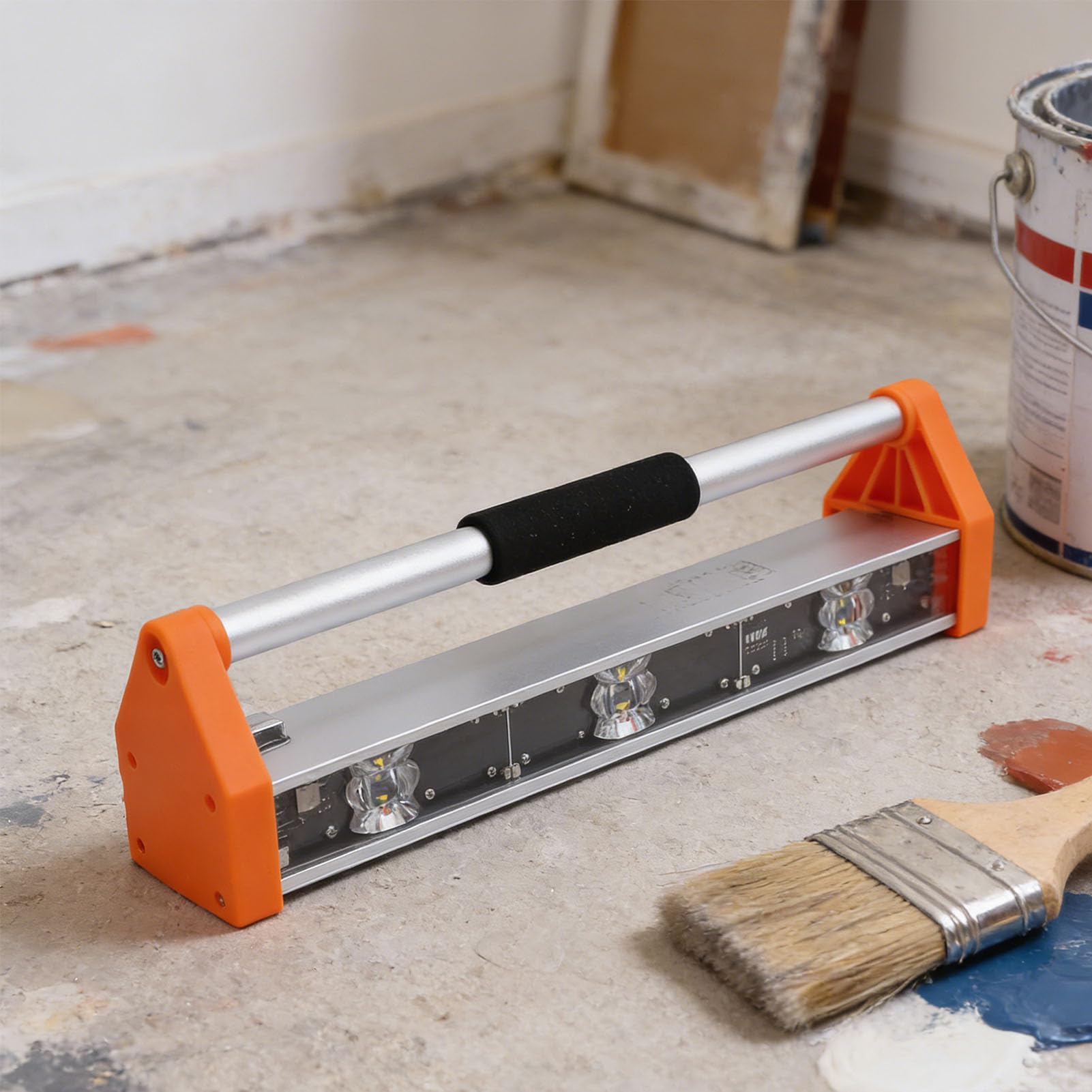 FTVOGUE Luz de Inspección de Pared, LED Ultrabrillante de 2600 Lm con Iluminación Gran Angular de 120°x5°, para Comprobar la Planitud del Piso de Azulejos de Pared por Parte de