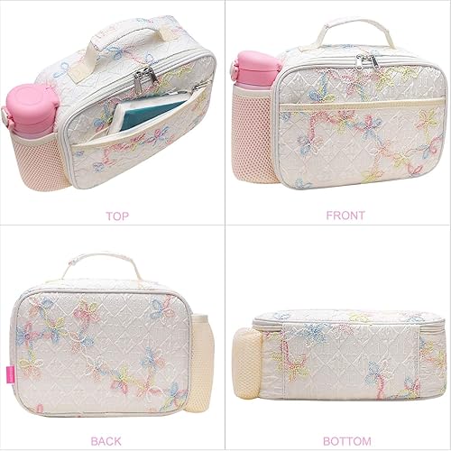 Miniatura 4 de RHCPFOVR Lonchera para niños  Lonchera aislada para niños y niñas, bolsa de almuerzo lavable y lonchera reutilizable a prueba de fugas para la