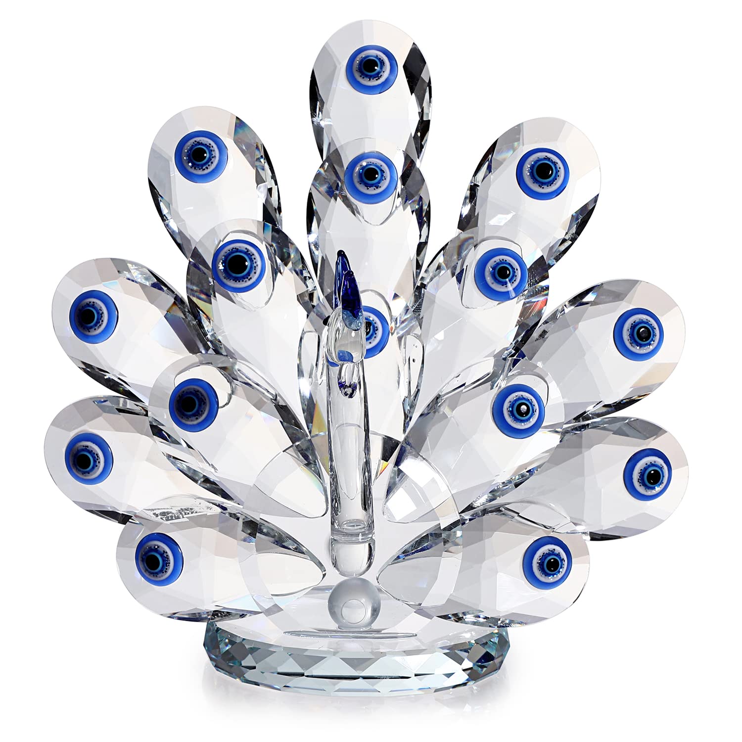 Amazon.co.jp: Laxioriew クリスタル孔雀 お土産 収集品 動物の