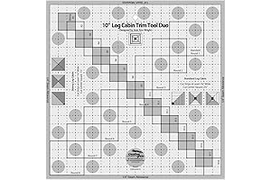 10 Inch Wonky Log Cabin Trim Tool