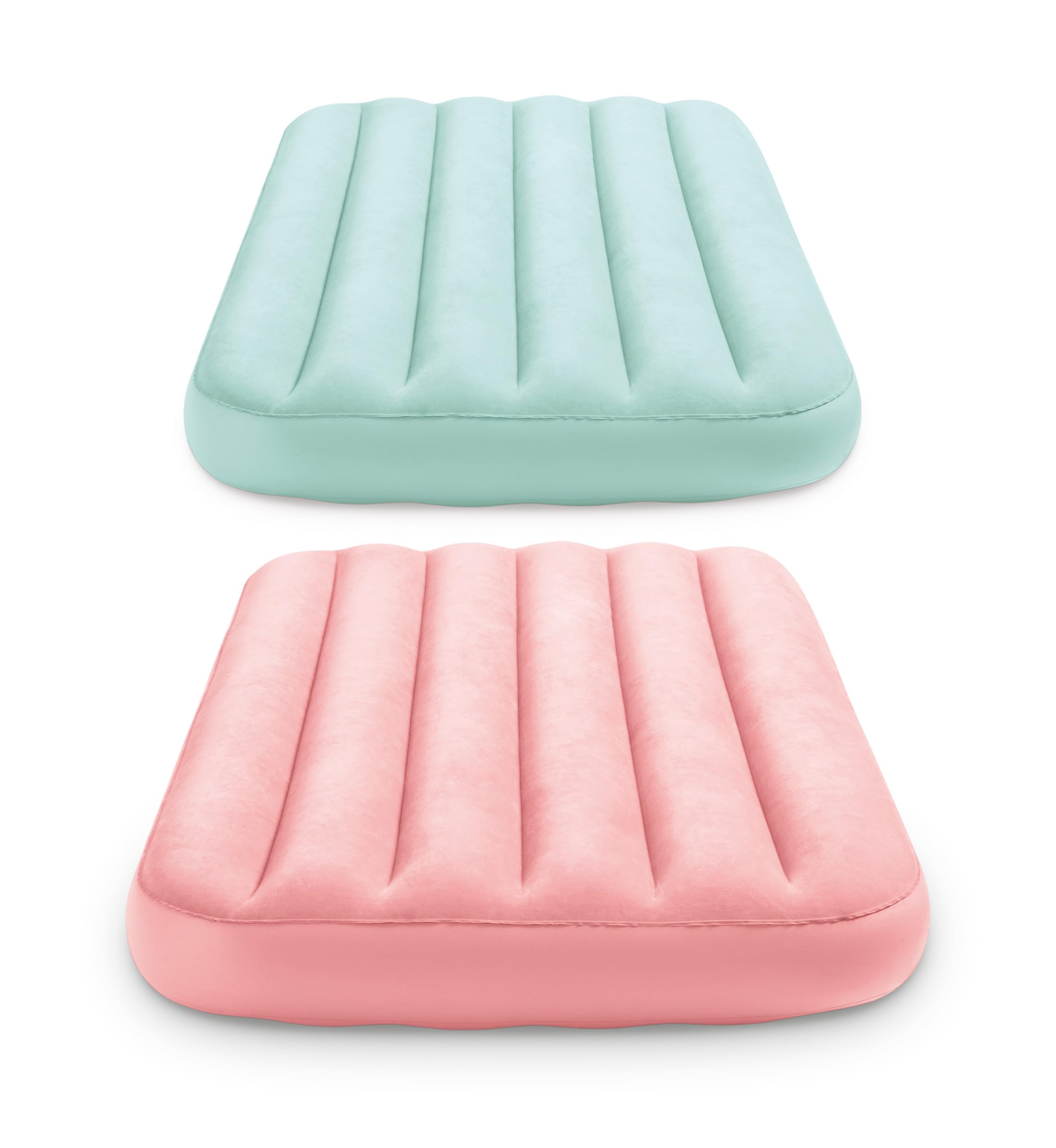 Matelas Gonflable Intex Pour Enfant – Floqué Doux – 3 à 10 Ans – Vinyle Résistant – Gonflage Manuel – Coloris Aléatoire