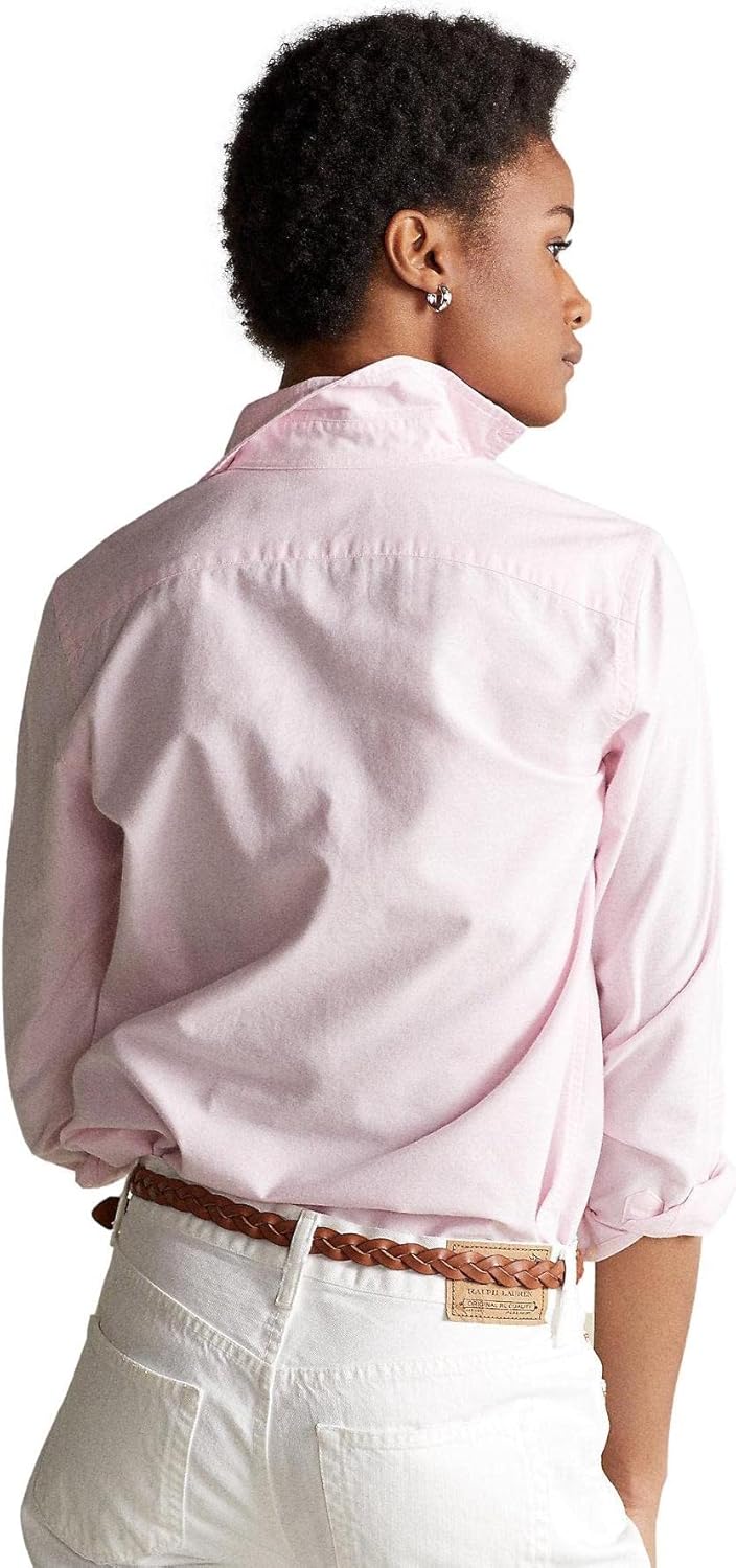 POLO RALPH LAUREN Women's Oxford Classic Fit Button Down Shirt - Image 5