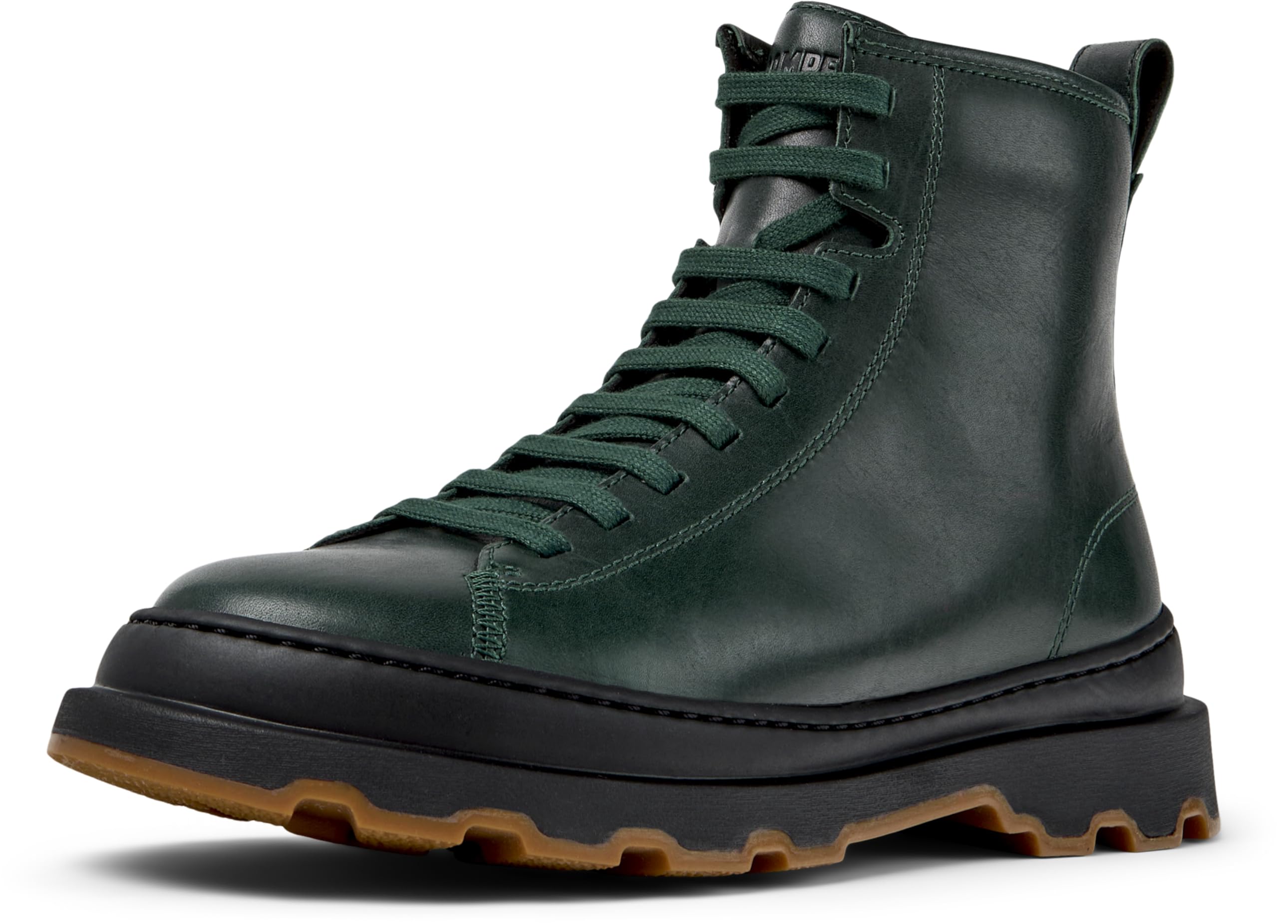 Camper Female Brutus+ K400816 Basket Bootie, Dark Green 005, 8