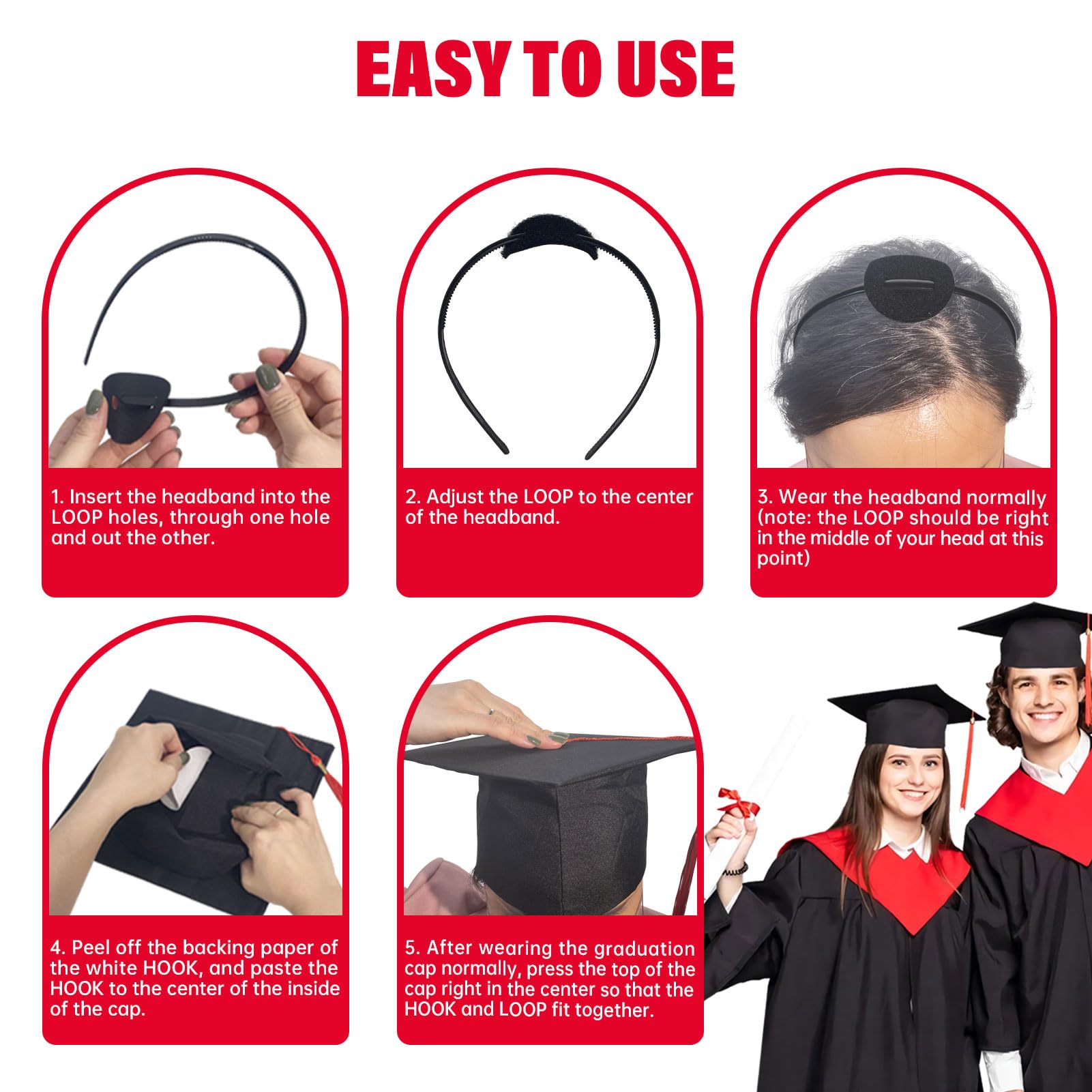 Graduation Dti Hat Tutorial How To Put On A Graduation Hat