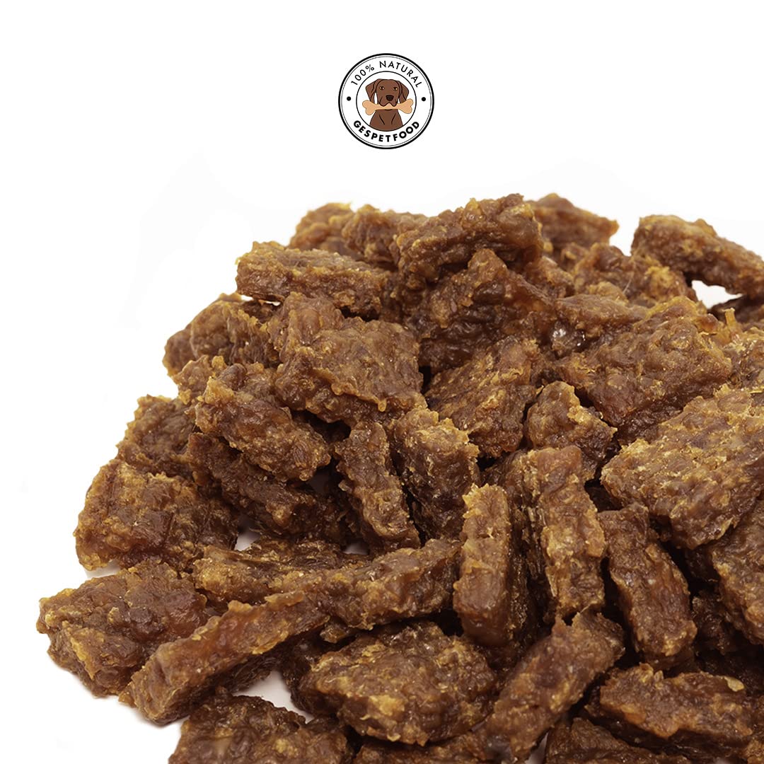Dehydrated Dog Snack - Beef Nugget - 2 Bags of 500 g - 100% Beef - Unique Flavour - Healthy Gums - Dog Treats - GESPETFOOD - Image 3