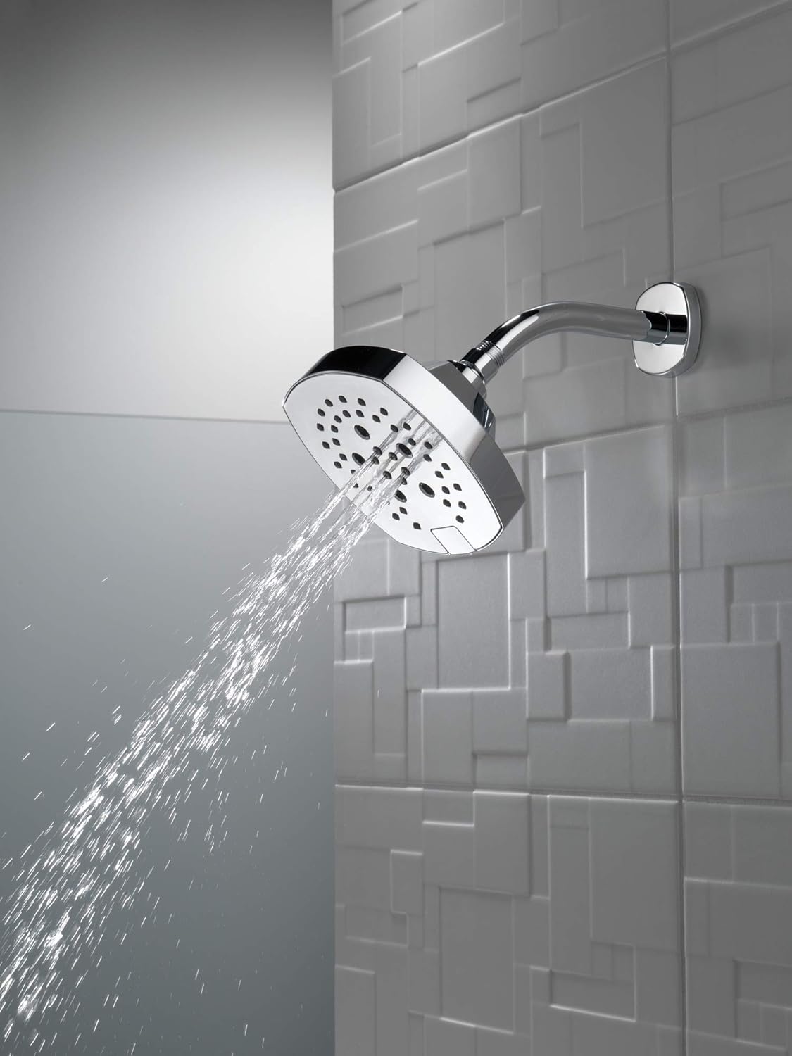 Flash Deals - 70% OFF DELTA FAUCET 52663-RB 5-Setting H2Okinetic Shower Head, Venetian Bronze