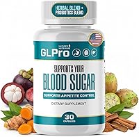 Vista 1 de GLPro Capsules – Natural Supplement with Hawthorne, Garlic, Green Tea & Hibiscus – Non-GMO, Gluten-Free, Dairy-Free, Vegetarian, Made in USA – 30