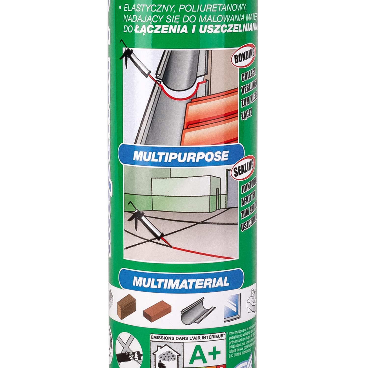 Szybkotwardniejący uszczelniacz poliuretanowy MAPEI MAPEFLEX PU45 FT 300ml (Szary 111)
