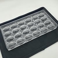 Vista 3 de Moldes de policarbonato para huevos y chocolate, 24 formas, molde para huevos (mini 1.6 pulgadas)