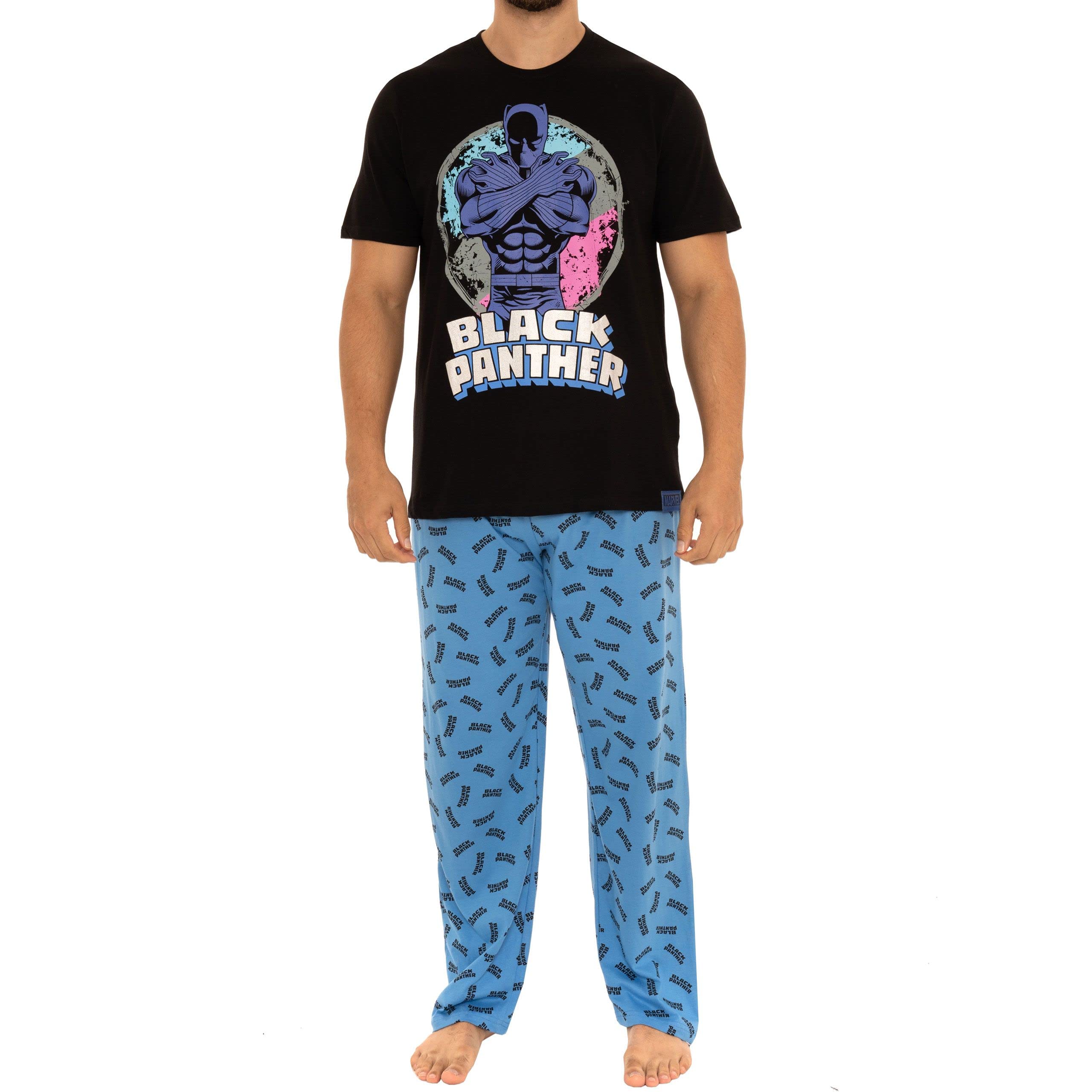 Marvel Pijama para Hombre Black Panther