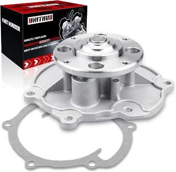 Engine Water Pump Automotive w/Gasket 12566029 43530 Compatible for Chevy Camaro Caprice Colorado Impala Malibu Canyon Enclave ATS G6 9-3 Aura 2004-2022