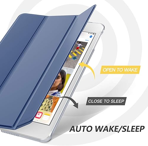 Miniatura 5 de MoKo Funda para iPad Mini 5 2019Mini 4 2015 (5ta4ta Generación 7.9 pulgadas), funda delgada y ligera con soporte inteligente, protector trasero