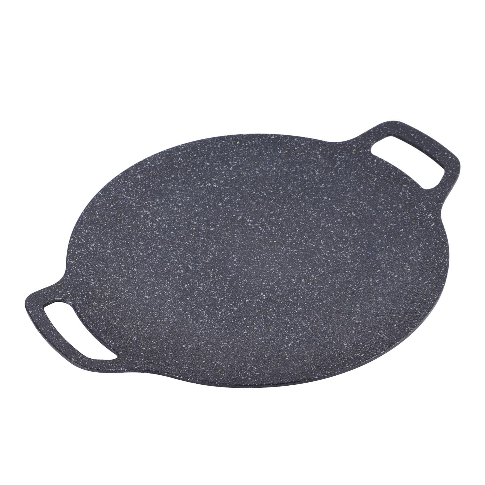 Plaque barbecue coréenne antiadhésive 38 cm pour steak fruits de mer et gaz