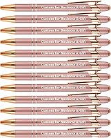 Vista 19 de Hasta 480 unidades de bolígrafos personalizados a granel, bolígrafos metálicos personalizados con nombre impreso con tinta negra, bolígrafos