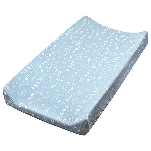 Miniatura 50 de HonestBaby Funda para cambiador de algodón orgánico, brújula, talla única