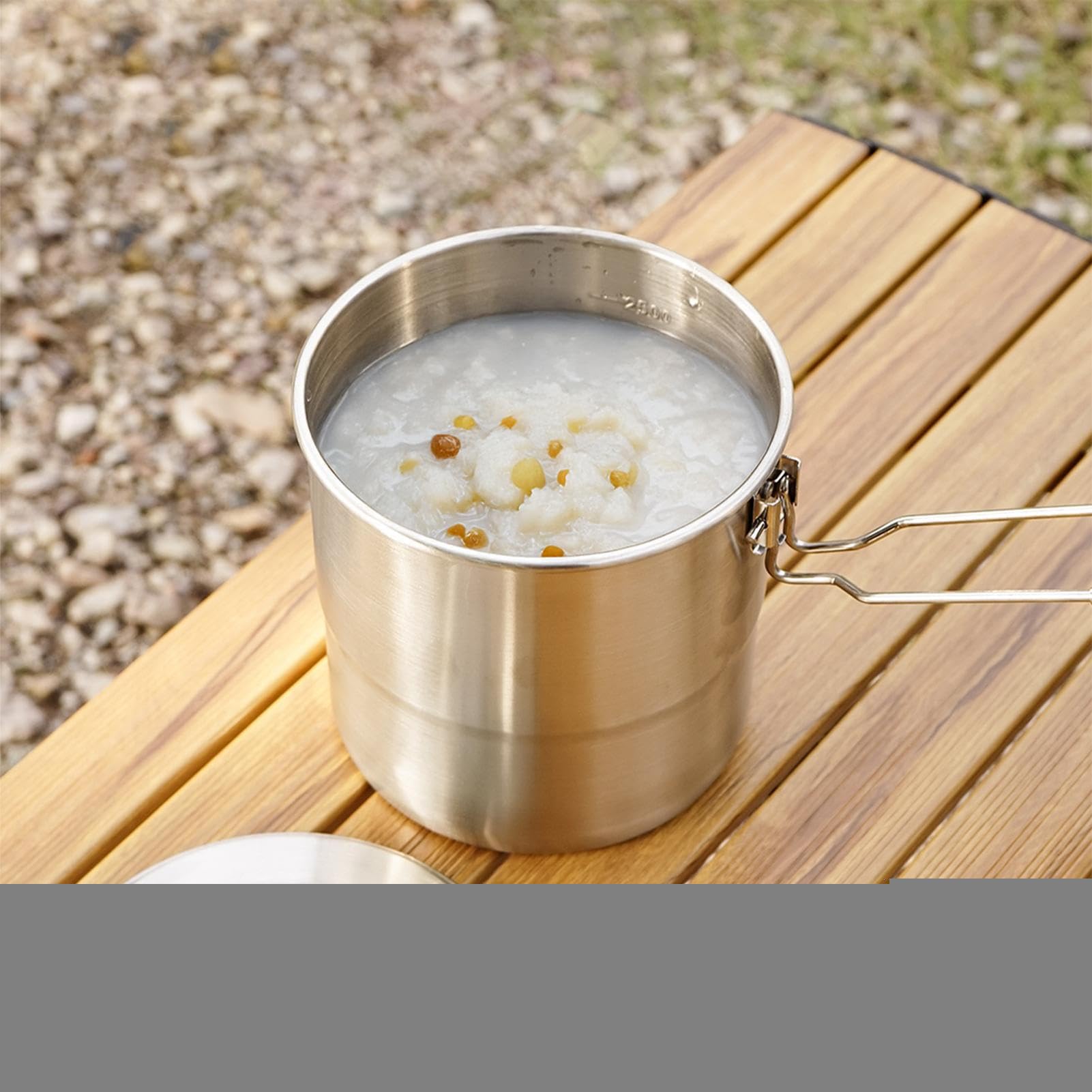 Camping-Kochset, Topfschalen-Set, Überlebensausrüstung für Erwachsene, Familie, Outdoor, Reisen, Wandern, Picknick, Hinterhof-Abenteuer