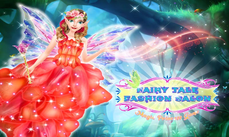 Fairy Tale Fashion Salon - Spa, Make Up and Dress Up - Fairy Tale Princess  Makeover Game