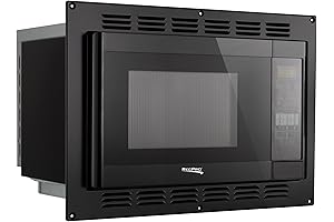 RecPro Microwave for RV Convenience: 1.1 cf Convection and 120V Power