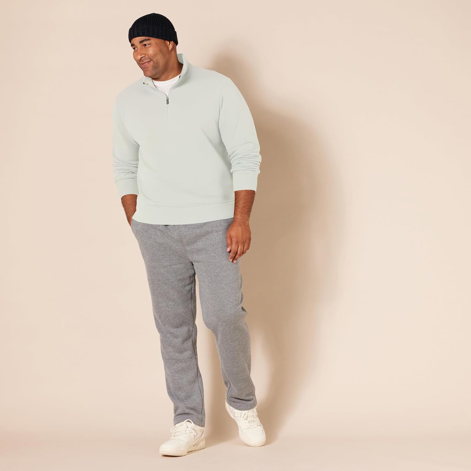 Amazon Essentials Men's Long-Sleeve Quarter-Zip Pullover Fleece Sweatshirt - Image 8