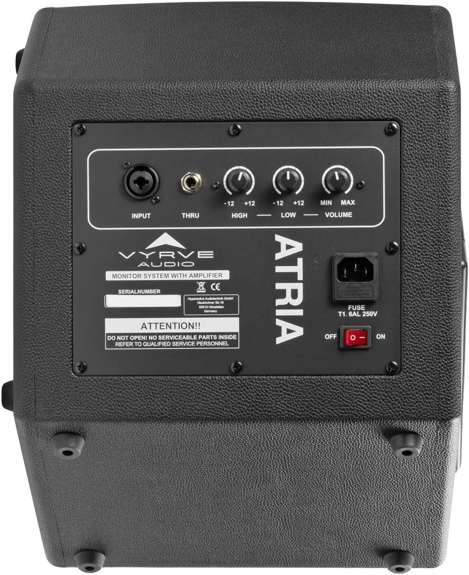 Atria Aktivmonitor - 8“-Tieftöner / 1“ Hochtöner - 60 W - Nur 8Kg