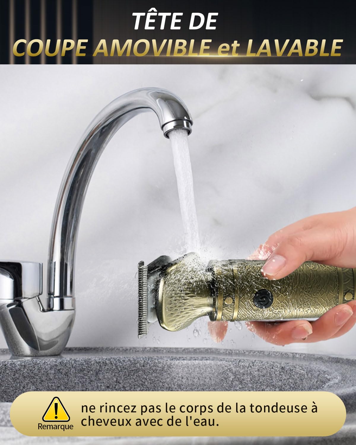 7 en 1 Tondeuse Barbe Homme Tondeuse Cheveux Professionnel, Lame en T Rasoir Électrique Kit avec Écran LED, USB C Rechargeable, Technologie Silencieuse, Etanche Tondeuse Corps Homme pour Cadeau/Salon