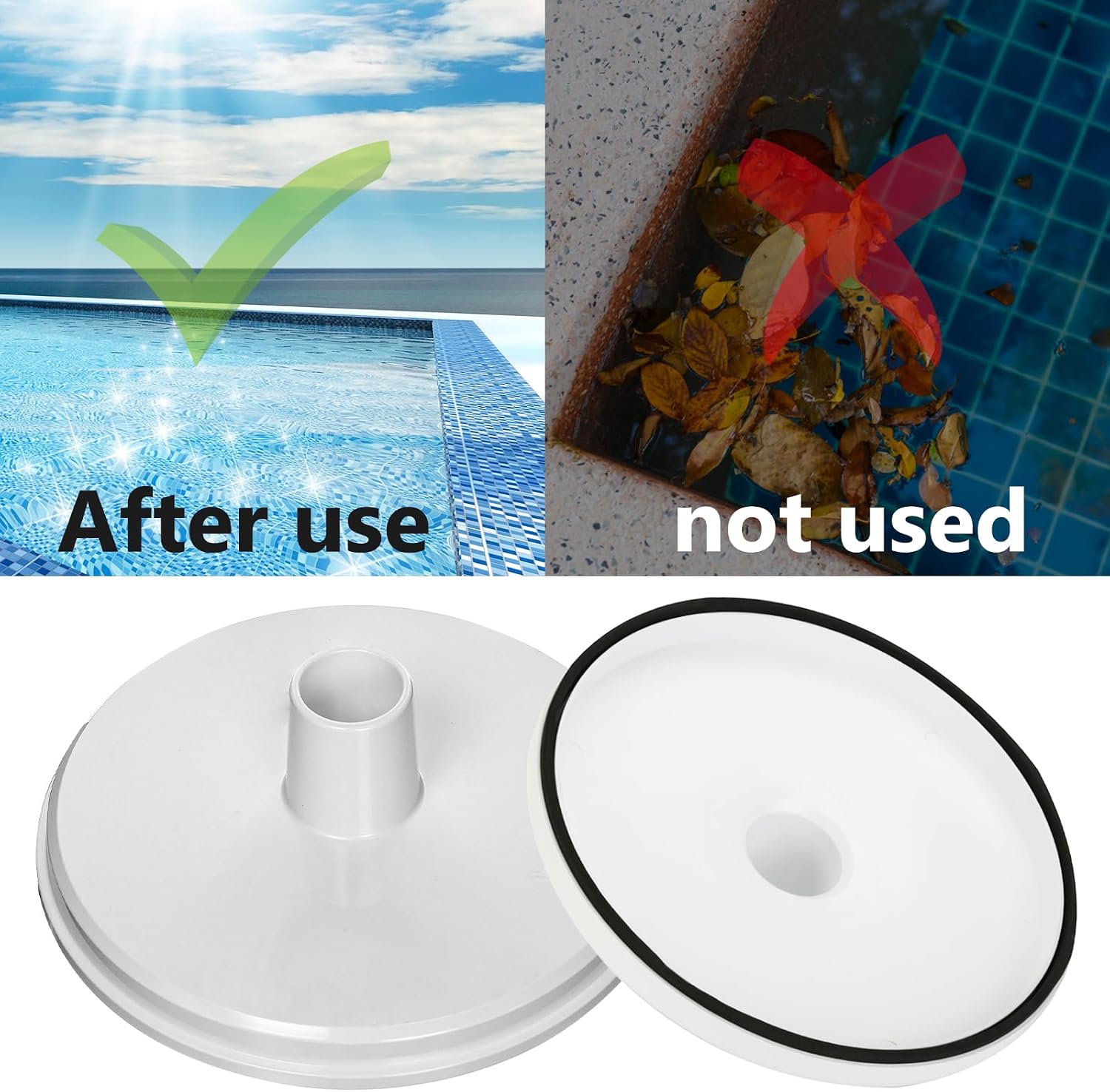SP1106 Pool Skimmer Vacuum Plate for Hayward Swimming Pool Skimmer Adapter image 4