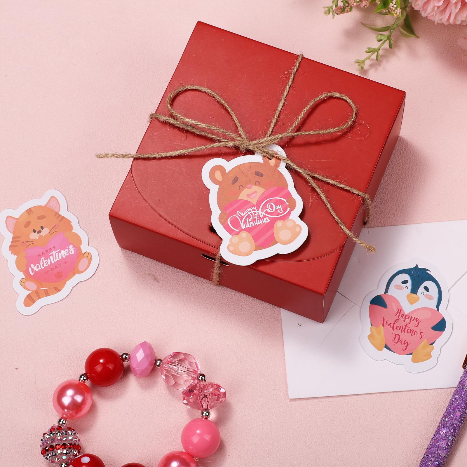 Etichette stampabili di San Valentino - Fai da te per bambini