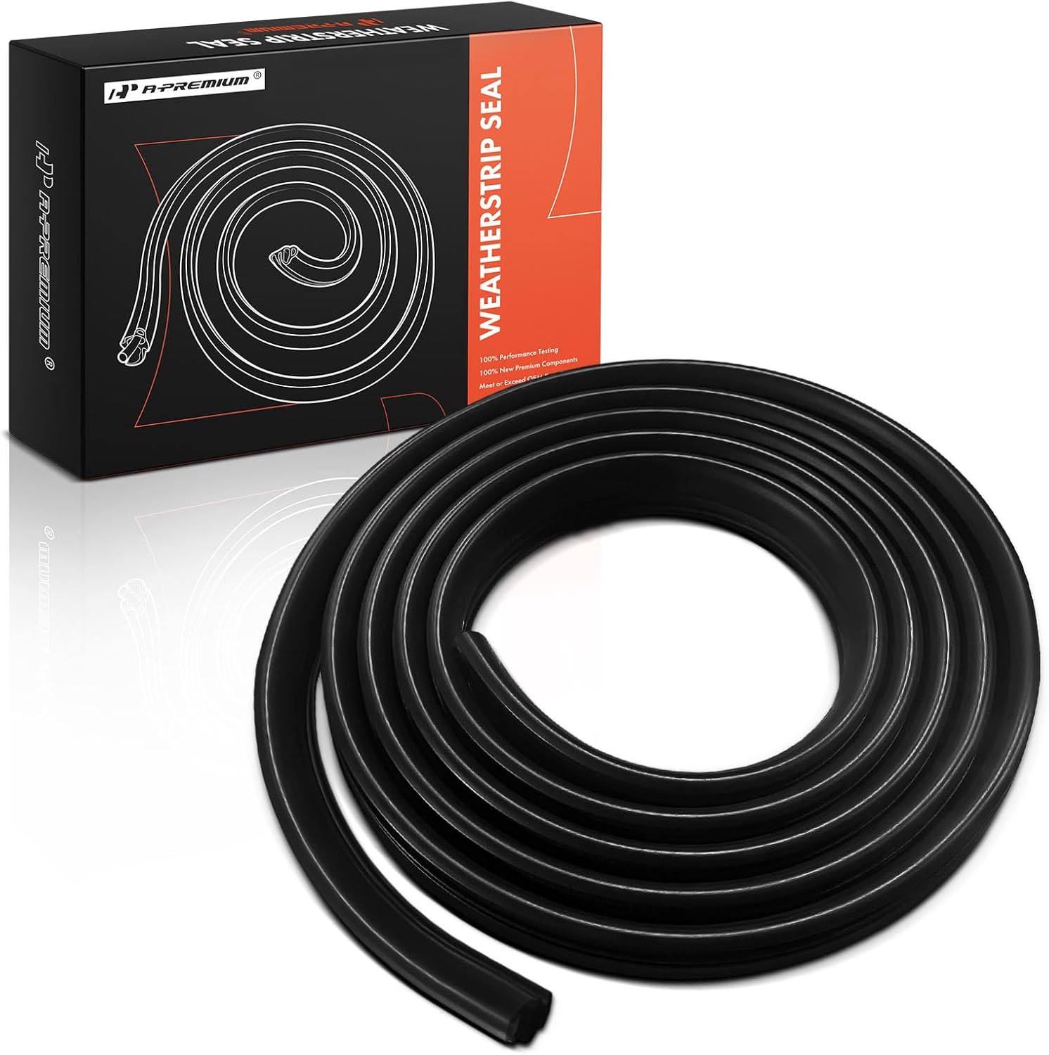 A-Premium Front Left Car Door Weather Stripping Seal Strips Compatible with Ford F-250 F-350 Super Duty 1999-2016, F-450 F-550 Super Duty 2011-2013 2015-2016, Replace 3C3Z2820709BA