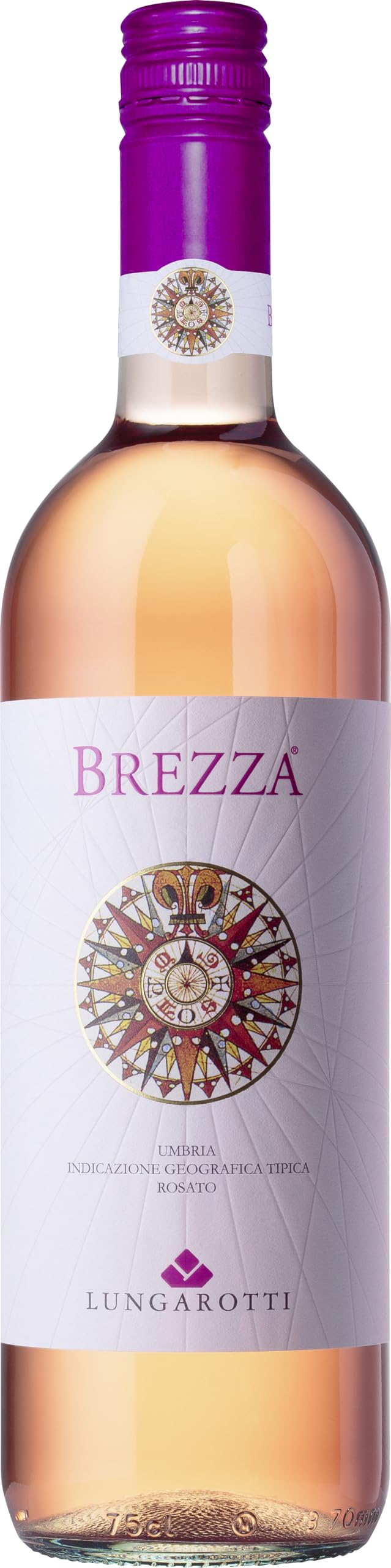 Brezza Rosa Umbria IGT von Lungarotti Roséwein Italien, 750ml (Packung mit 6)
