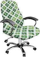 Vista 22 de Xoenoiee Fundas para silla de oficina con estampado de rayas de tigre, funda elástica para silla de juegos de computadora, fundas universales