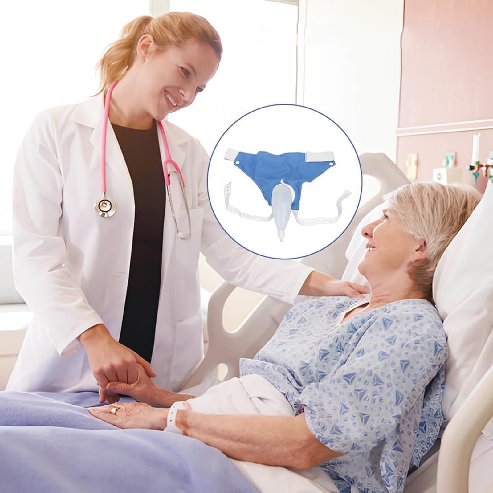 Orinatoio Per Incontinenza, Indossabile E Riutilizzabile