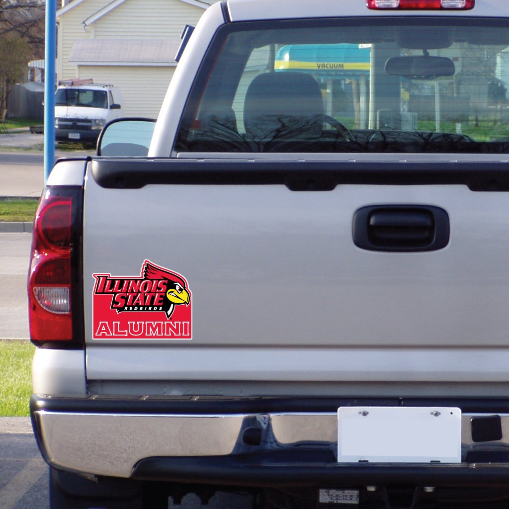 VictoryStore Magnets - Illinois State University Alumni Shaped Magnet, Size 11 inches x 12 inches