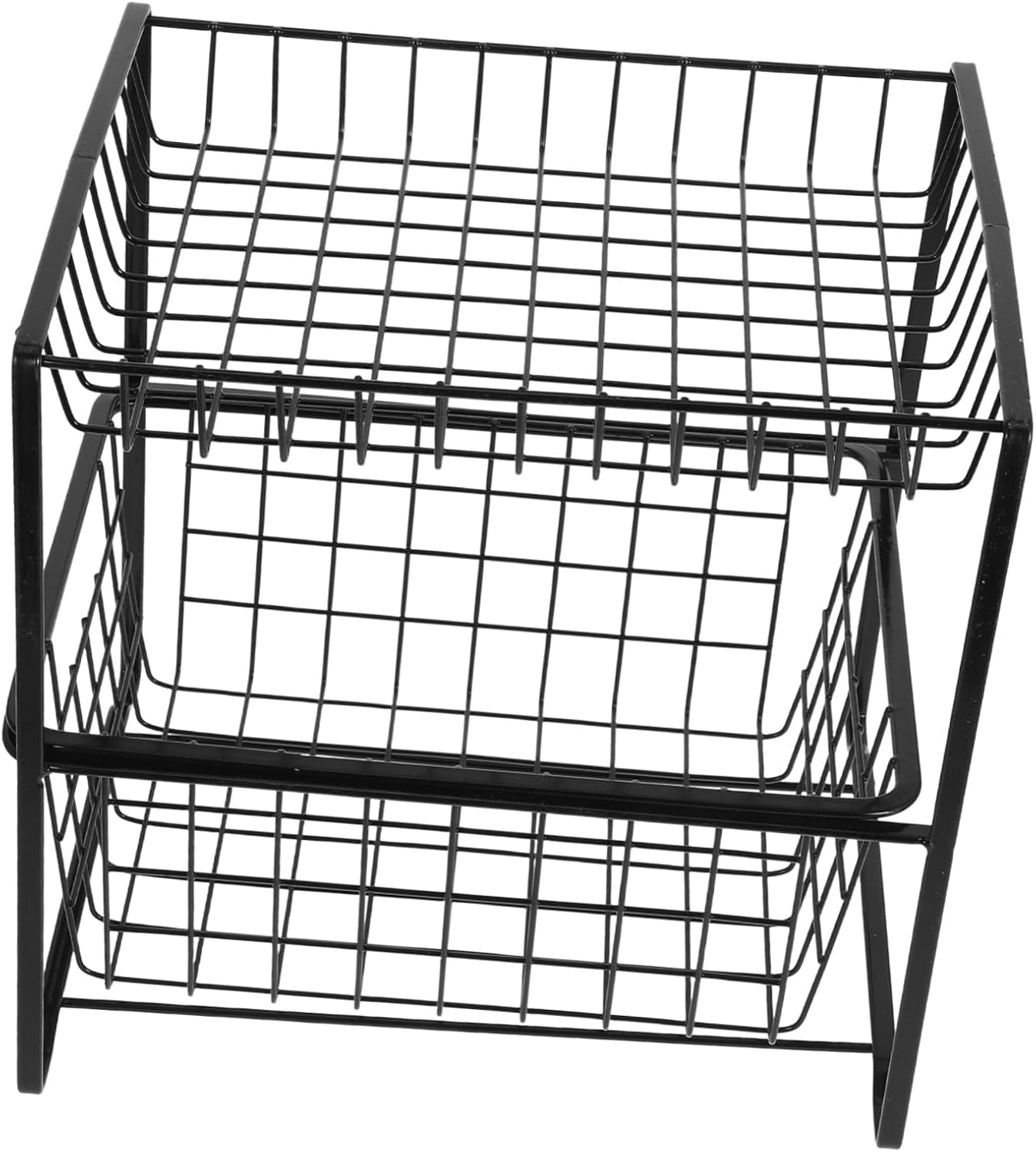 Alipis Sink Organizer for Bathroom and Kitchen Smooth Storage Two Storage Rack for Cleaning Supplies and Toiletries Easy Assembly and Space Efficient Design