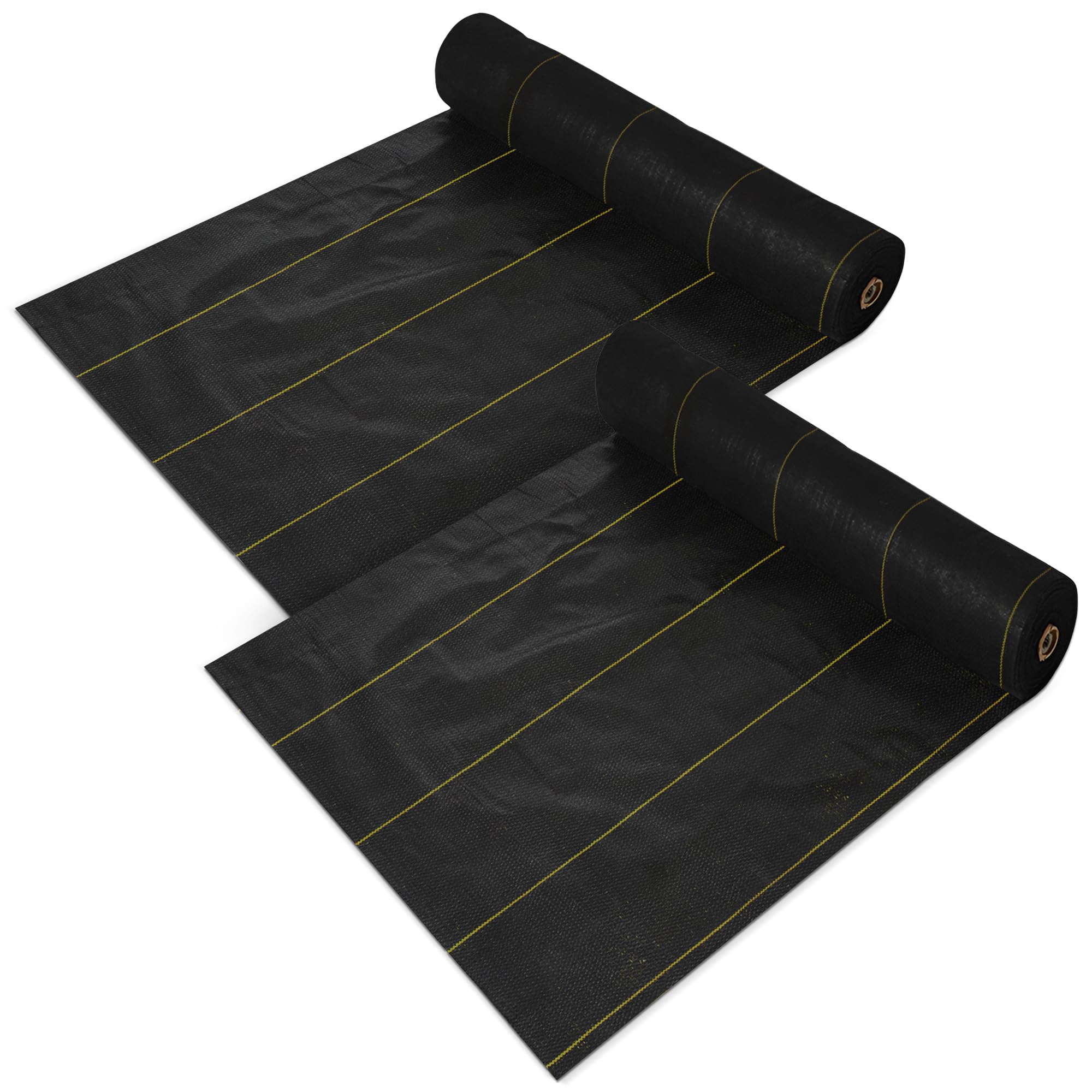 Dewitt Pro-5 Weed Barrier Fabric 5 oz, 4 x 250 Feet, 2-Pack - Heavy-Duty