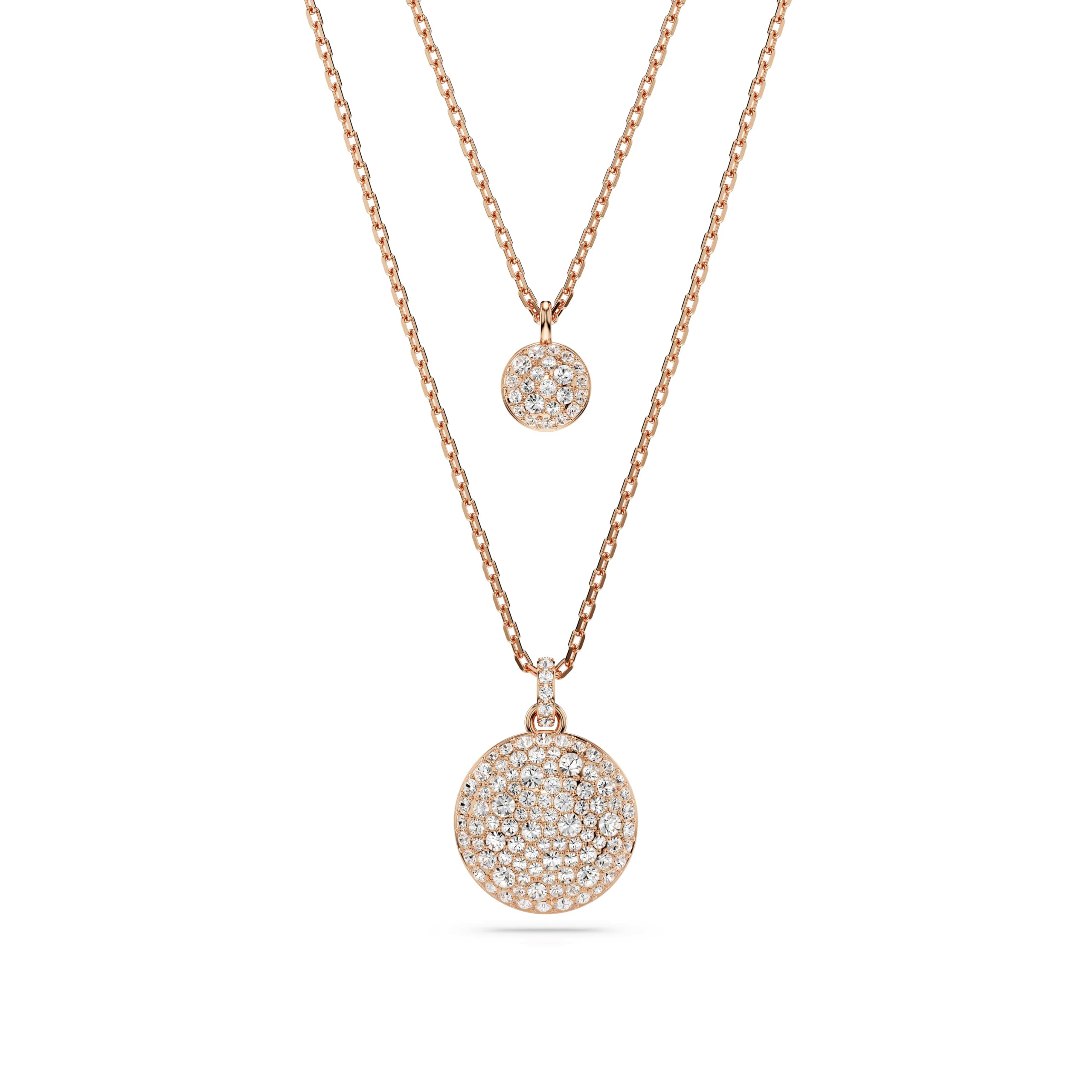 Swarovski Collier Meteora double rosé